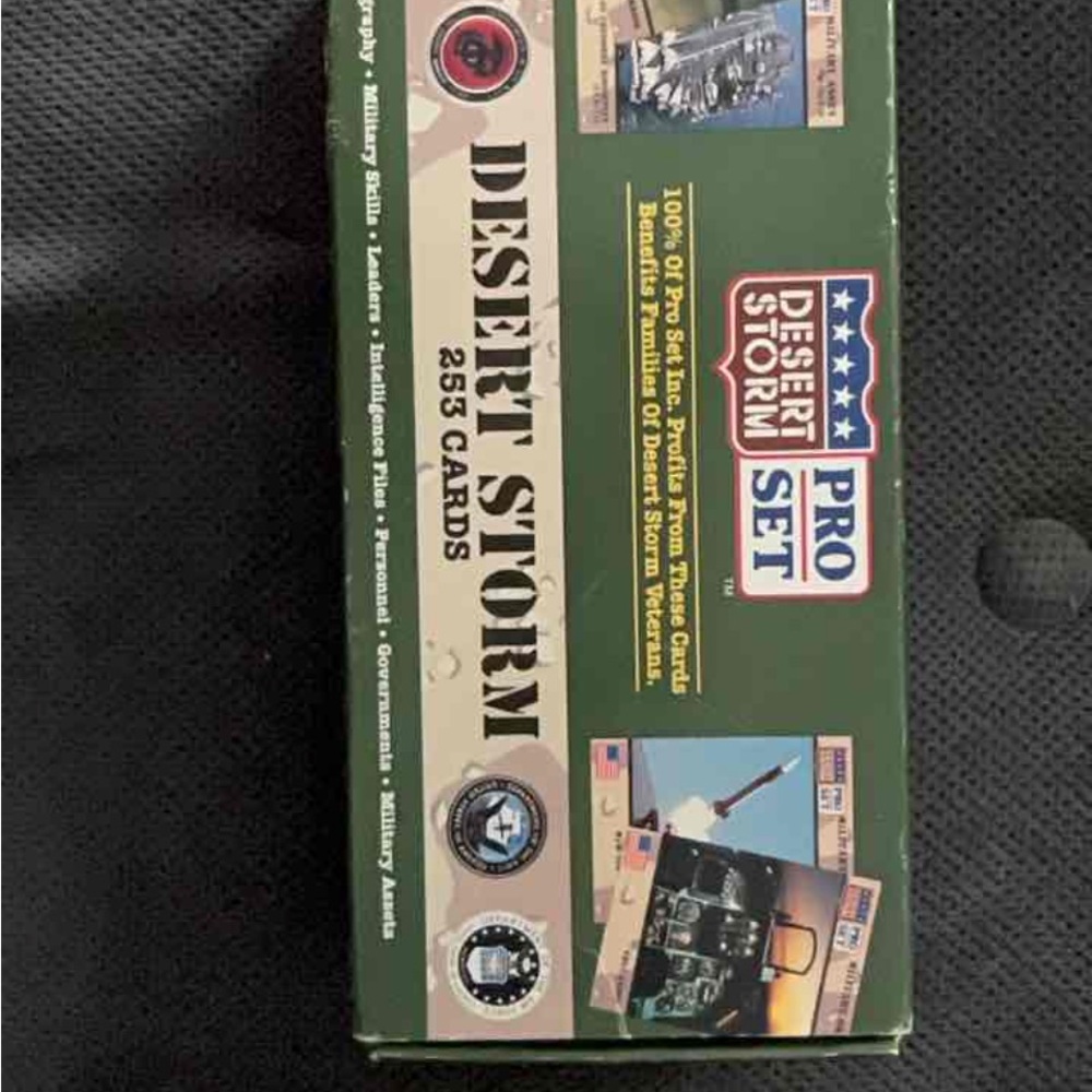 Desert Storm 253 Cards - Green